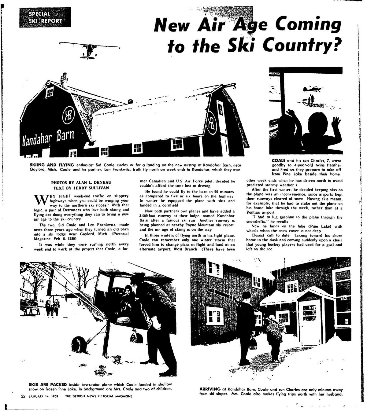 Kandahar Barn - Jan 1962 Article